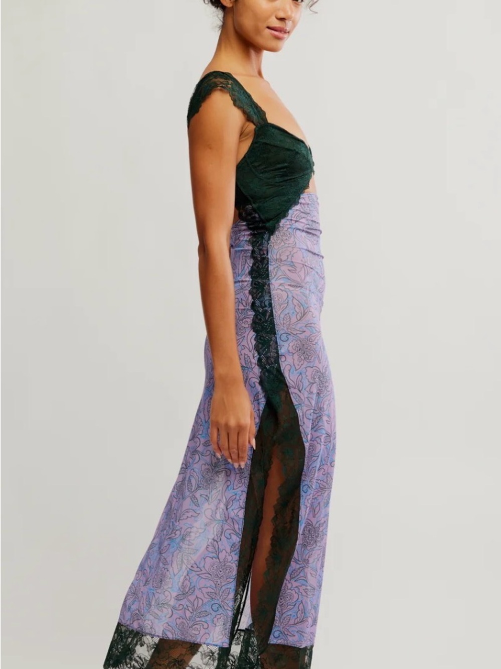 🆕Bnwt Free People Suddenly Fine Maxi Slip Dress - Picture 4 of 12